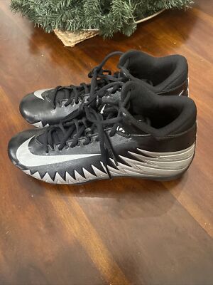 Nike Alpha Menace Varsity Mid Football Cleats Black 880137 001