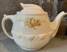 Vintage Drip O Lator The Enterprise Aluminum Co 8 Cup Ceramic Teapot 64 Oz