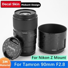 Pellicola decalcomania Mebont Tamron 90 mm F2.8 obiettivo fotocamera adesivo pellicola vinile attacco Z