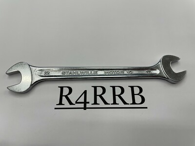 Stahlwille Tools Motor 10 GERMANY 13mm x 12mm Metric Double Open End Wrench