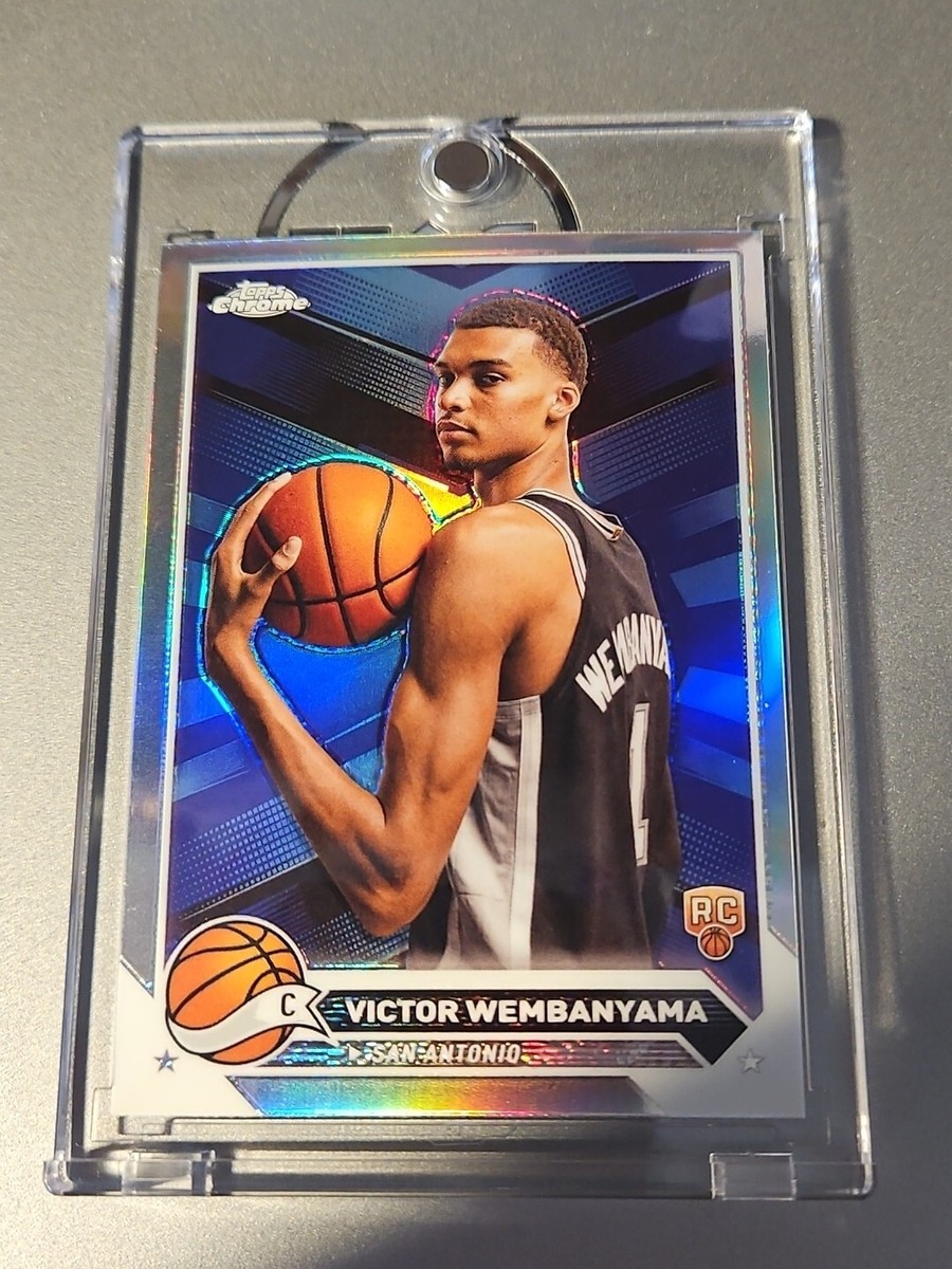 2023-24 Topps Chrome Basketball Victor Wembanyama Silver 2023-24 Topps Chrome Basketball Victor Wembanyama Silver