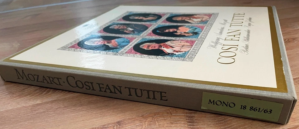 Mozart - Cosi Fan Tutte - Box Set 3 Vinyl LP - Deutsche Grammophon - Mono - NM - Bild 4 von 4