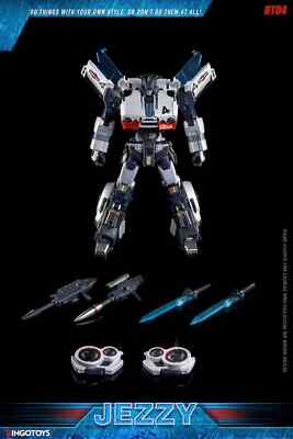 New Transformation Toys BingoToys BT-07 BT07 JEZZY Action Figure In stock 18cm