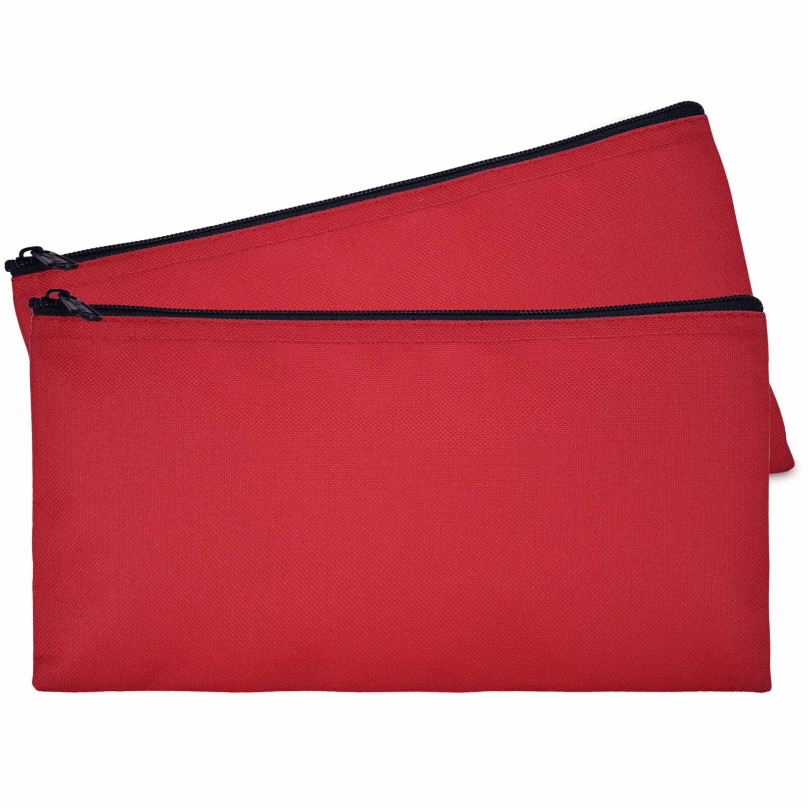 Pouch Makeup Travel Accessories Red 2 Pack