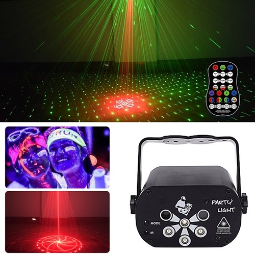60/120 Pattern RGB Portable LED Stage Laser Lights DJ KTV Projector Disco Lamp - Picture 13 of 18