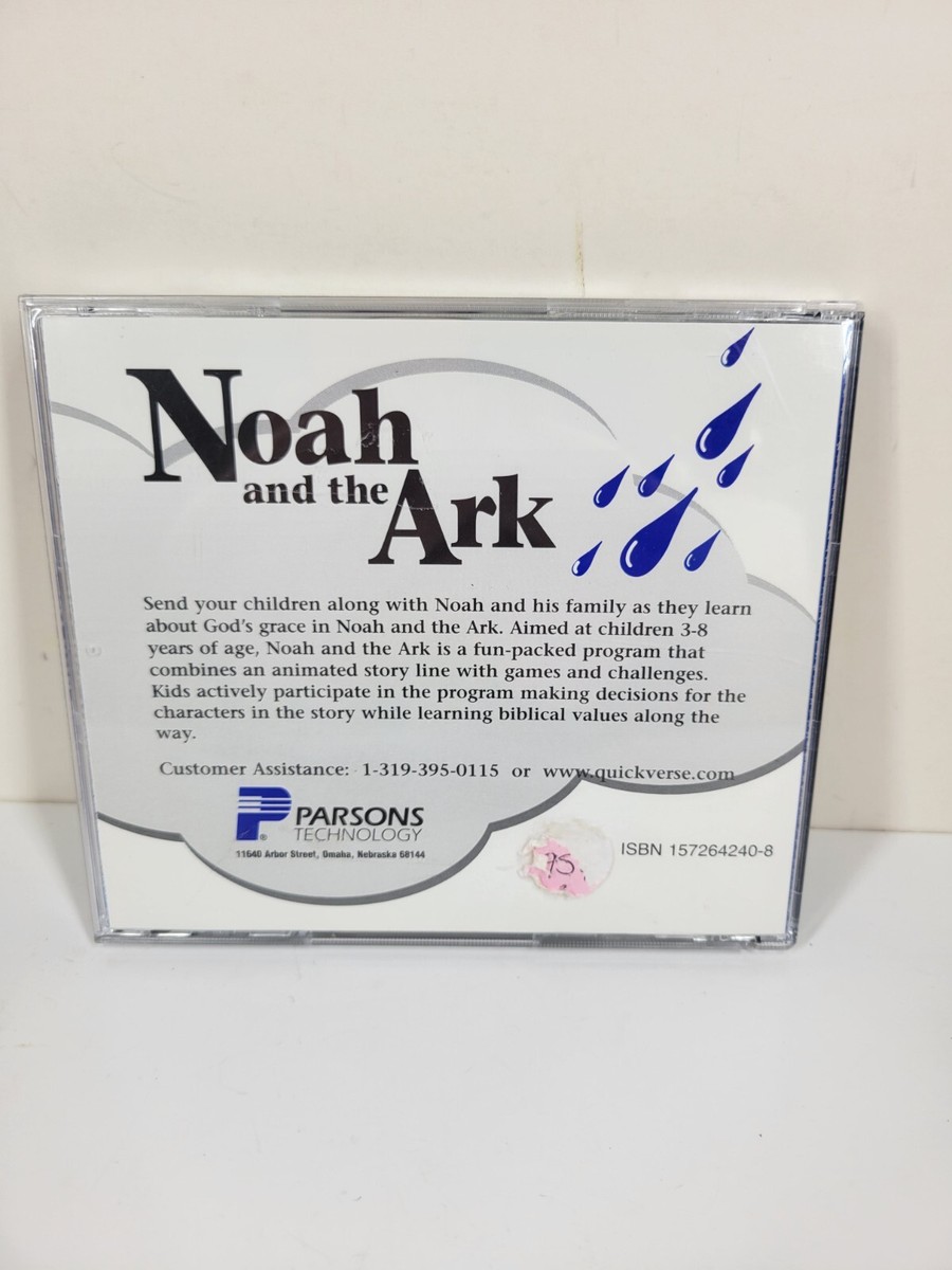 Noah and the Ark CD-Rom for Windows and Macintosh Parsons