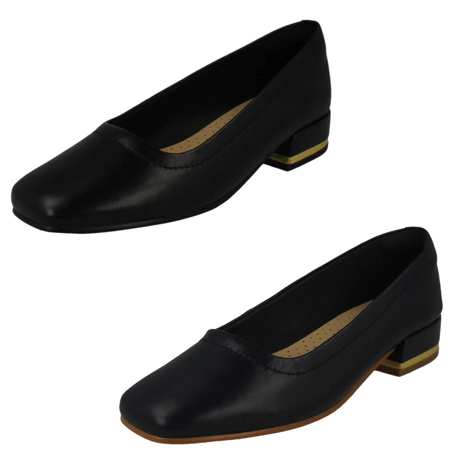 Scarpe eleganti donna Clarks con tacco Seren30 Court