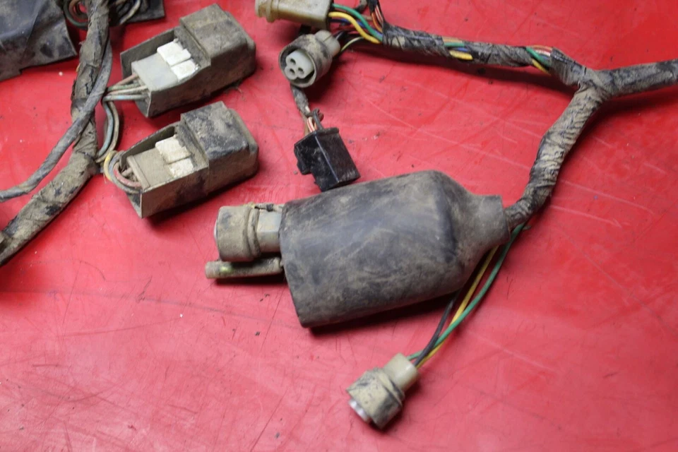 1988 YAMAHA TERRAPRO 350 MAIN ENGINE WIRING HARNESS MOTOR WIRE LOOM - Image 4 of 4