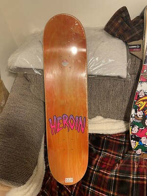 スケートボード Heroin Toxic Fade Eyes Deck 8.5'' Heroin Skateboards 'Toxic Fade Eyes' 8.5″ Deck – Heroin