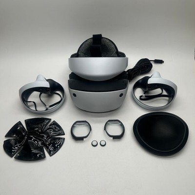Sony PlayStation VR2 PSVR2 Headset Sense Controllers Globular Cluster Tested