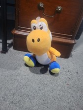 Super Mario Bros Orange Yoshi Stuffed All Star Plush 8" - FAST SHIPPING 