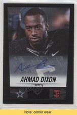 2014 Panini Hot Rookies Rookie Signatures Black 10/15 Ahmad Dixon Auto READ fm0