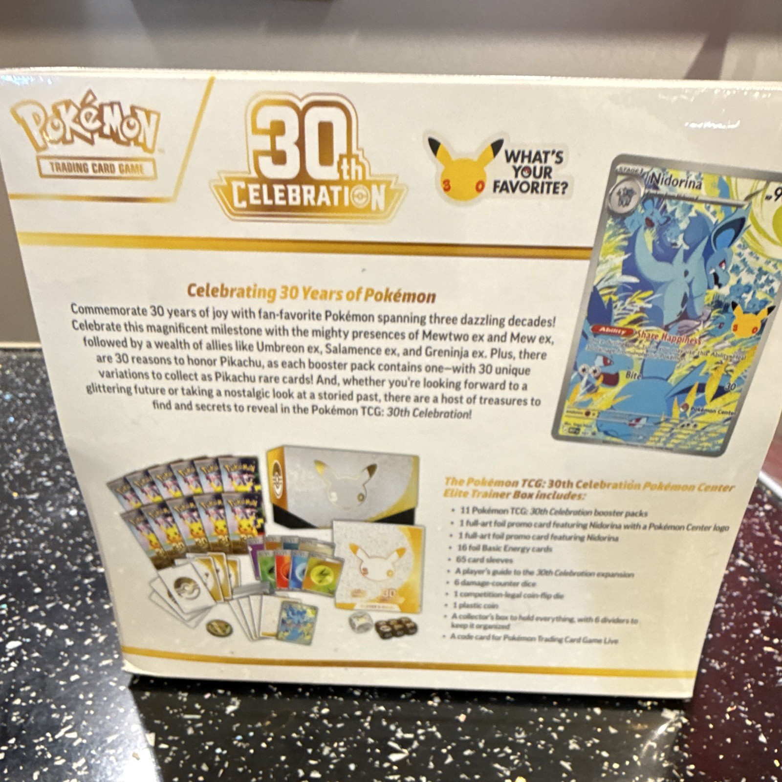 Pokémon Center 30th Celebration Elite Trainer Box | eBay UK