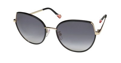 NEW YALEA SYA026 MIREIA SUNGLASSES 0300 56-18-140 BLACK METAL & PLASTIC