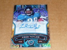 2024 Topps Resurgence FRED TAYLOR AUTOGRAPH/AUTO SHIMMER JAGUARS A9465