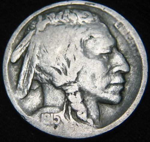1915-S Buffalo Nickel — photo from the most recent tracked eBay sale
