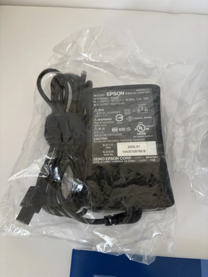 Epson PictureMate Express Digital Personal Photo Lab Inkjet Printer B271A - Image 4 of 4