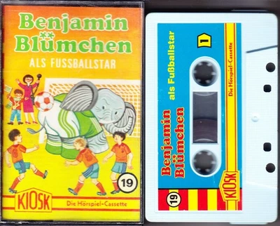 MC Benjamin Blümchen 19 - Benjamin Blümchen als Fußballstar - KIOSK alt blau - Bild 1 von 3