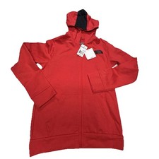 PUMA Full-Front Zip Hoodie Sweatshirt Boys L 14-16 Red/Black NWT