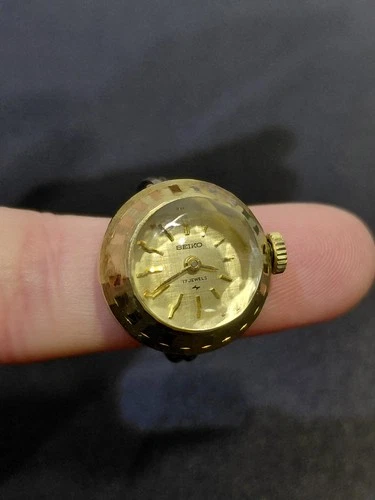 Seiko 11-0290 Mechanical Winding Ladies Vintage Ring Watch SPARES OR REPAIR