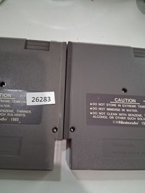 2 retro tiradores de lucha Nintendo videojuegos NES Time Lord, Hydlide 26283 wt1