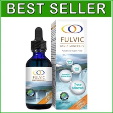 BioActive Fulvic Ionic Minerals: 77 Trace Minerals & Electrolytes for Health