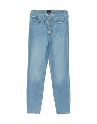 J. CREW Damen High Rise Skinny Jeans W28 L28 Blau Baumwolle AI02