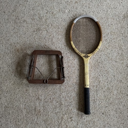 vintage tennis racquet &