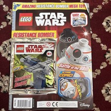 Lego Star Wars magazine, Issue 44, February 2019. With Resistance Bomber model