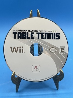 Rockstar Games Presents Table Tennis Wii Disc Only Tested