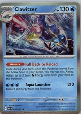 Clawitzer 38/132 Holo Rare ME Mega Evolution NM