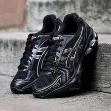 1201A019-006 Asics Gel Kayano 14 'Black Pure Silver' Men's Casual Sneakers
