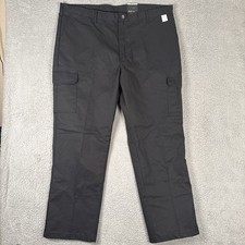 NEW DICKIES INDUSTRIAL CARGO PANTS MENS 44x32 Black LP600