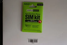 Simple Mobile Bring Your Own Phone Prepaid SIM Kit | 3-in-1 CDMA Sim Card