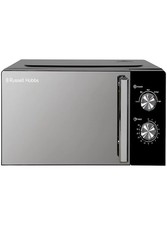 Russell Hobbs RHMM719B Manual Microwave Oven Defrost Function 700W 17L Black