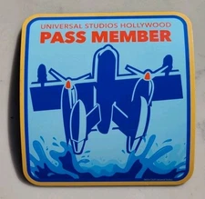 Universal Studios Hollywood 2025 Pass Member Exclusive WaterWorld Magnet