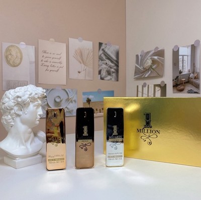 Paco Rabanne 1 Million 3-Piece Mini Fragrance Gift Set 30ml Each New With Box
