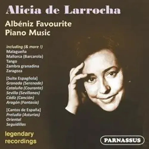 Alicia De Larrocha Plays Alb'niz Piano Favourites | Alicia De Larrocha | CD | CD-image