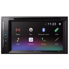 OPEN BOX Pioneer AVH-241EX 6.2" Resistive Glass Touchscreen DVD
