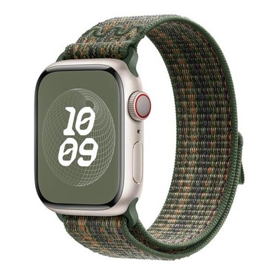 Nylon Loop Watch Band with 3D Curved Film, For Apple Watch Series 10 46mm, For