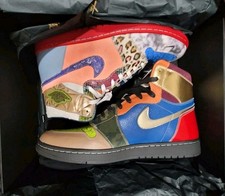 Jordan Air Jordan 1 shoe surgeon edition  The Great Fearless Multicolor Sneakers