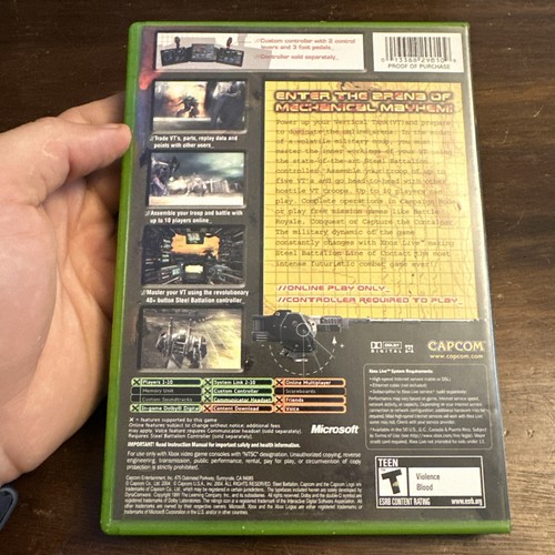 Steel Battalion: Line of Contact (Microsoft Xbox) Complete - Tested - Authentic - Picture 2 of 6