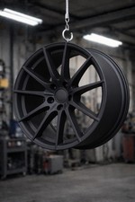 1Kg RAL 9005 glatt matt Polyesterlack ideal für Felgen