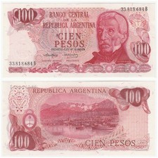 ARGENTINA 100 PESOS s/n 33818684B UNC