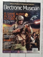 Electronic Musician Magazine Dec 2007 – Game Audio, 5.1 Surround, Reason 4