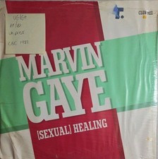 Marvin Gaye Sexual Healing Vinyl Record 12" VG/G+ CBSA132855 1982