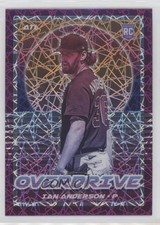 2021 Panini Chronicles Overdrive Purple Velocity Prizm Ian Anderson #14 7u4
