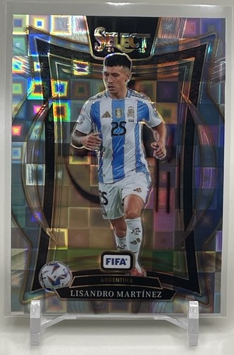 2024-25 Panini Select Fifa Soccer Terrace Lisandro Martinez #57 Pandora Prizm