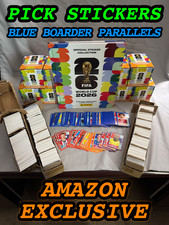 Blue Boarder Parallels 2026 Panini FIFA World Cup Stickers - PICK STICKERS
