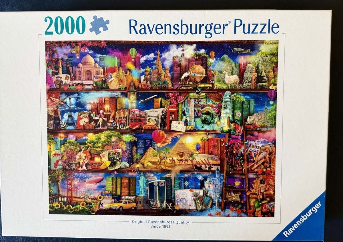 Ravensburger 2000 Piece Jigsaw Puzzle World of Books 166855